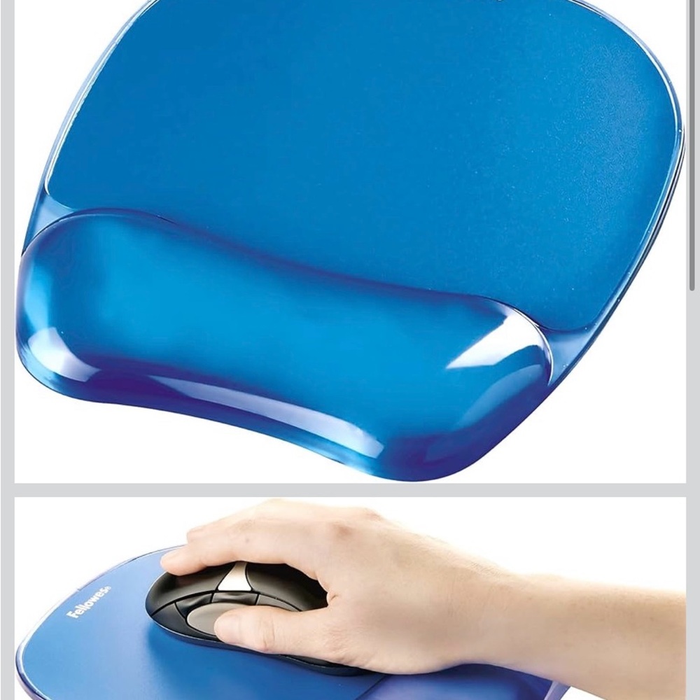 Fellowes Black Gel Mouse Pad